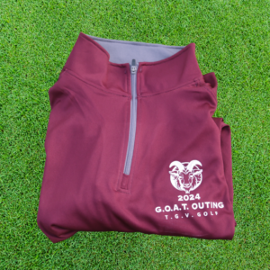 2024 GOAT Outing 3/4 Zip Pullover